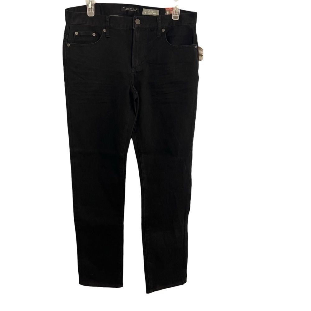 3/$30☀️ Aeropostale Black Slim Straight Jeans